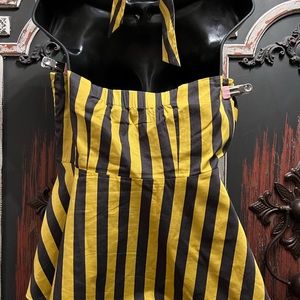 Anthropologie-Odille Peplum Halter Top